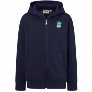 Kinder Kapuzen-Sweatjacke Bio-Baumwolle