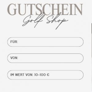 GUTSCHEIN FÜR DEN CLUBSHOP