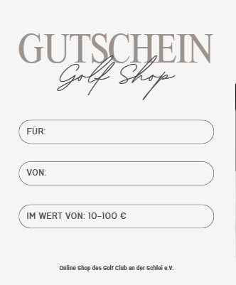 GUTSCHEIN FÜR DEN CLUBSHOP