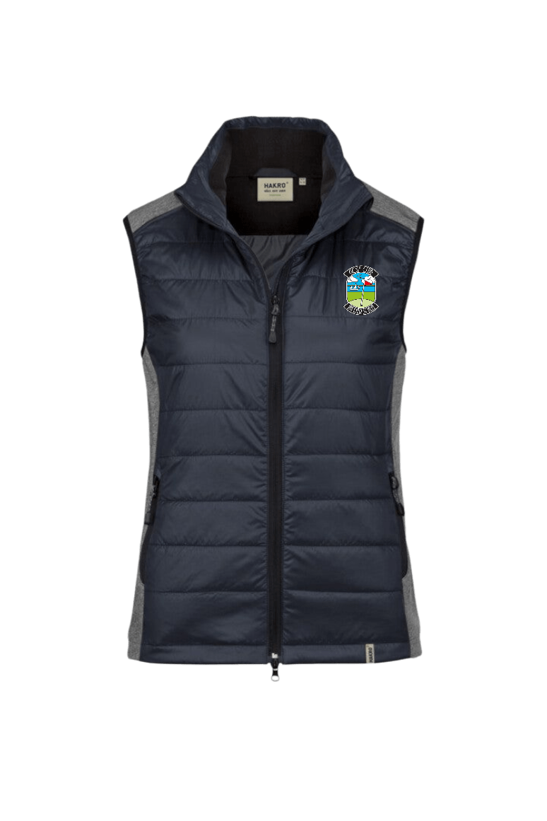 Damen Hybridweste Contrast