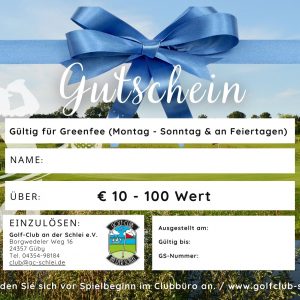 Greenfee-Gutschein